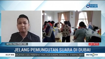 Jelang Pemungutan Suara Pemilu 2019 di Dubai