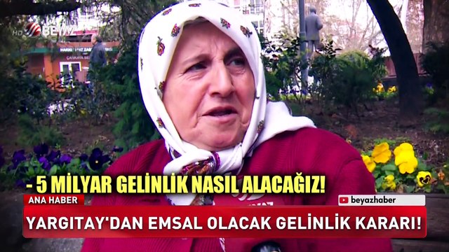 Yargıtay'dan emsal olacak gelinlik kararı