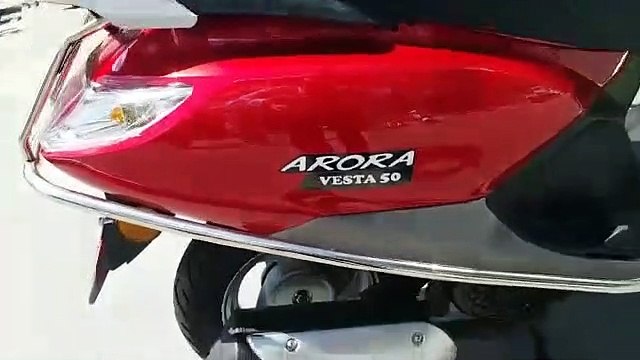 ARORA 50 CC YENİ MODEL B SINIF EHLİYET LE KULLANILIR 7250 TL FAİZSİZ 9 TAKSİT