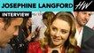 "After" star Josephine Langford Spills All About Hero Fiennes-Tiffin Lake Scene!  | Hollywire
