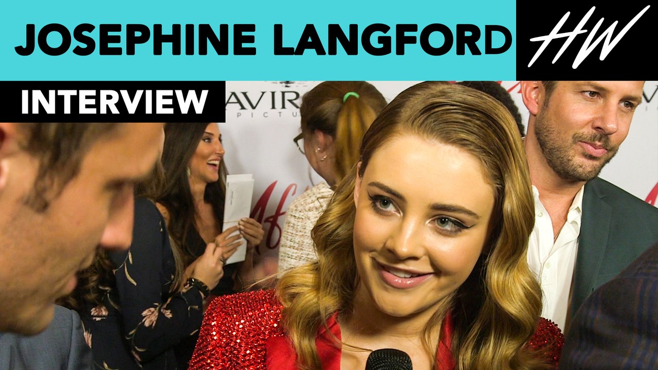 "After" star Josephine Langford Spills All About Hero Fiennes-Tiffin Lake Scene!  | Hollywire