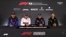 F1 2019 Chinese GP - Thursday (Drivers) Press Conference