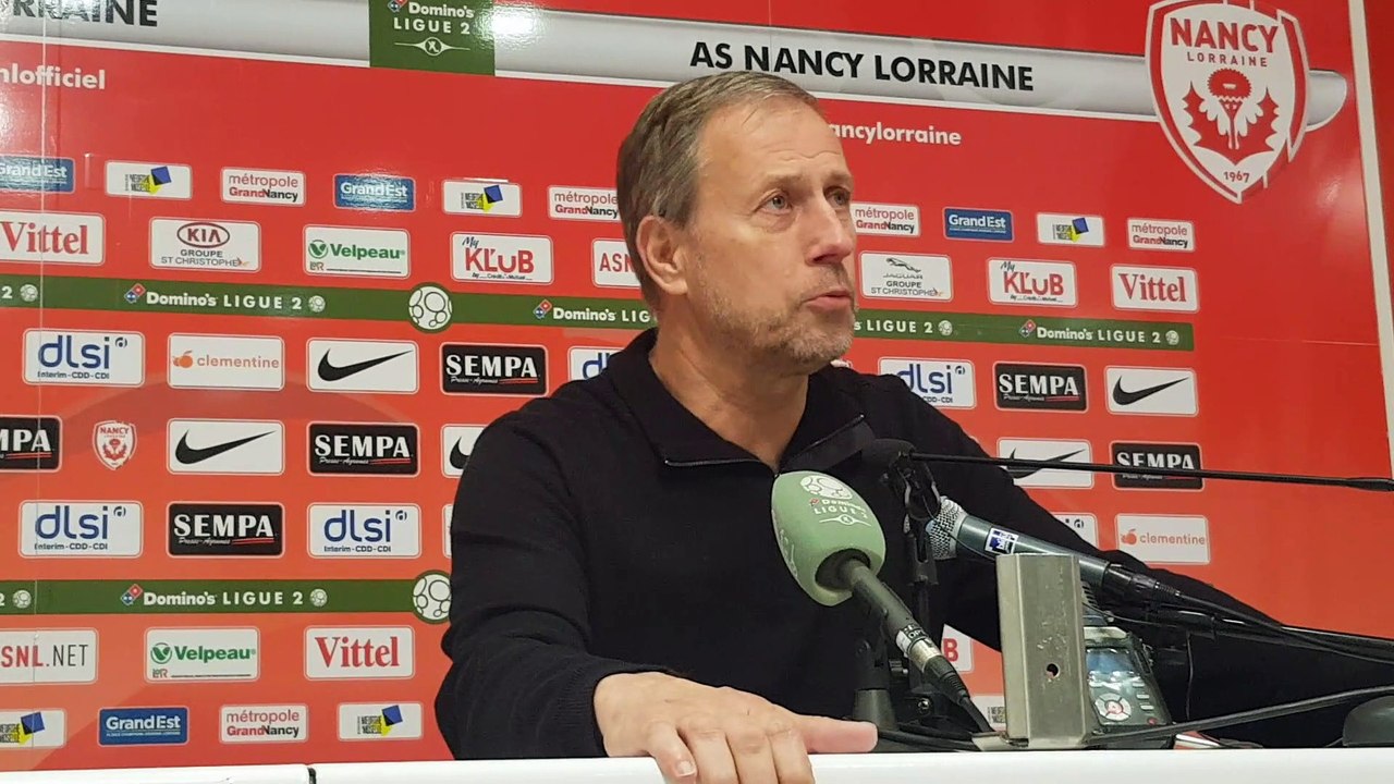 ASNL-Brest (2-3) : l'inquiétude d'Alain Perrin en conférence de presse d'après-match