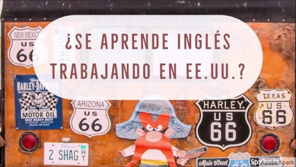 Aprender inglés trabajando en Estados Unidos