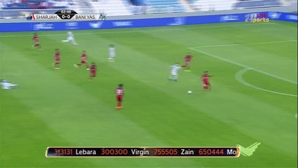 الشارقة يهزم بني ياس في دوري الخليج العربي الإماراتي