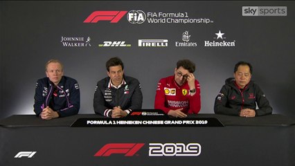F1 2019 Chinese GP - Friday (Team Principals) Press Conference