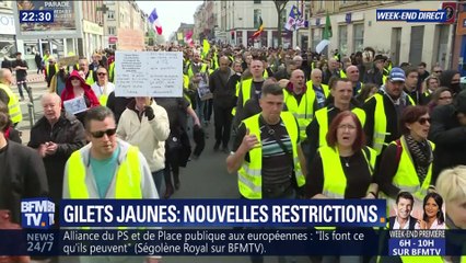 Gilets jaunes: Nouvelle restrictions