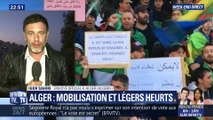 Alger: Mobilisation et légers heurts