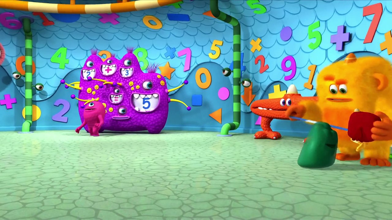 Videos For Kids | Monster Math Squad | fll EPISODE | Woofie Goes Walkies