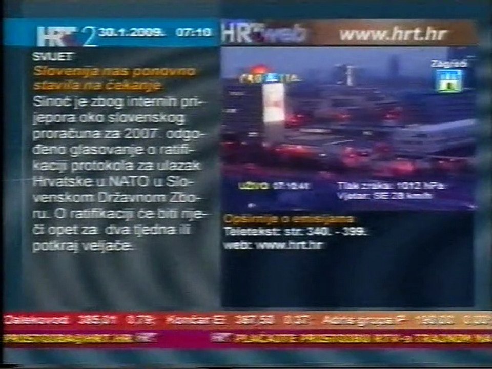 HRT video stranice 30.1.2009.
