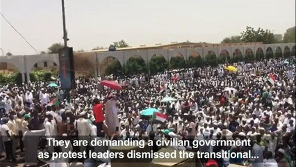 Sudan protestors step up calls for civilian rule
