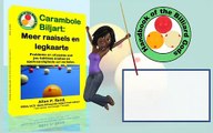 Boek video vir Carambole Biljart:  Meer raaisels en legkaarte (af)