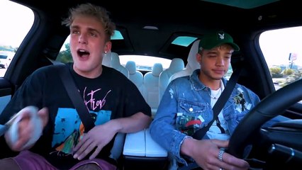 SOMEONE LEFT A PUPPY AT OUR DOORSTEP... (security footage) Jake Paul