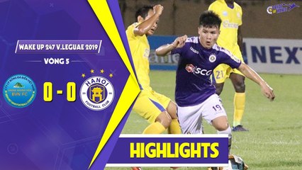 Highlight | Dù tạo ra được nhiều cơ hội nhưng Hà Nội ngậm ngùi chia điểm trên sân 19/8