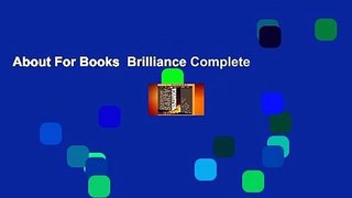 About For Books  Brilliance Complete