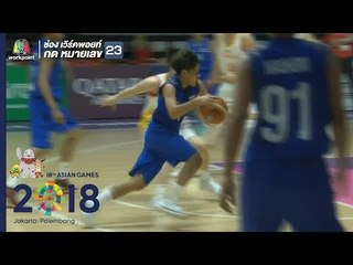 ไฮไลท์บาสเกตบอลหญิง ไทย Vs จีน | เอเชียนเกมส์ 2018