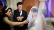 Husband slap wife on wedding cake cutting ceremony