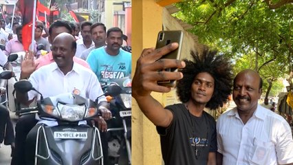 சைதாப்பேட்டை எம்எல்ஏ மா.சுப்பிரமணியனின் வைரல் செல்பி | DMK MLA Ma Subramani tweet about Selfie