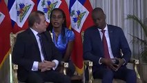 Le Président de la République a reçu,les lettres de créance de trois nouveaux ambassadeurs accrédités en Haïti.