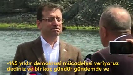 İmamoğlu:  A Haber’in sorularını yanıtladım ama yayınlamadılar