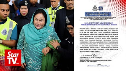 Bukit Aman: We have traced pink diamond money trail