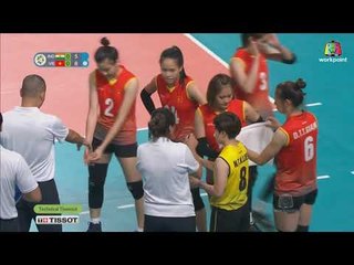 [เซต1] วอลเลย์หญิง อินเดีย Vs เวียดนาม | เอเชียนเกมส์ 2018
