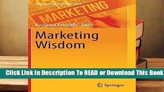 Full E-book Marketing Wisdom (Management for Professionals)  For Online
