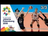 [เซต3] วอลเลย์บอลหญิง ไทย Vs จีน รอบชิงชนะเลิศ | เอเชียนเกมส์ 2018
