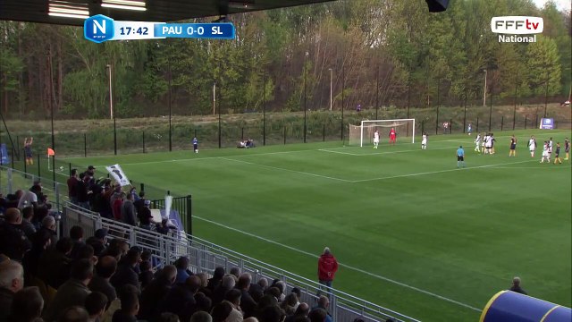 Ouverture du score du Pau FC sur corner, signé YAKOUBA JARJU !