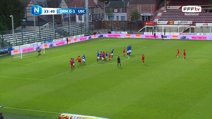 Coup franc qui passe juste à côté!