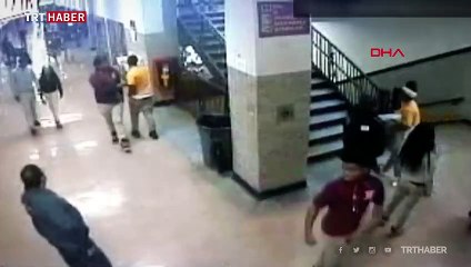 ABD polisi 16 yaşındaki kızı merdivenlerde sürükledi