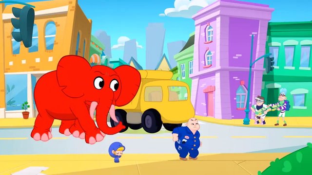 My Toy Car Morphle And The Building Bandits - Cartoon Animation Videos For Kids