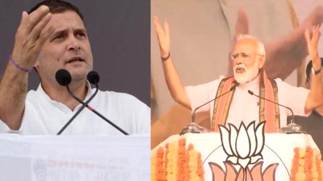 Lok Sabha Elections 2019: PM Modi बोले 2019 का चुनाव राष्ट्रवाद vs परिवारवाद | वनइंडिया हिंदी