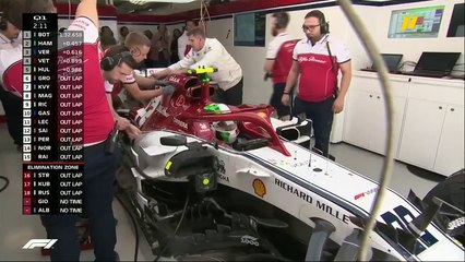 مشكلة في موتور سيارة جيوفيناتزي تمنعه من المشاركة في تجارب الصين التأهيلية