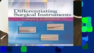 [NEW RELEASES]  Differentiating Surgical Instruments by Colleen J. Rutherford