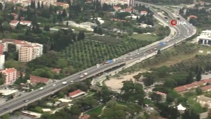 İzmir'de Trafik Hem Havadan Hem Karadan Denetleniyor