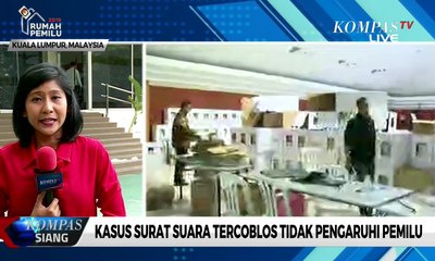 Kasus Surat Suara Tercoblos Tidak Pengaruhi Pemilu