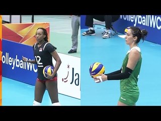 วอลเลย์บอลหญิงชิงแชมป์โลก 2018 | อาเซอร์ไบจาน Vs ตรินิแดด แอนด์ โตเบโก | รอบแรกกลุ่ม C