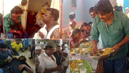 ஆயாசத்தில் அப்படியே அசந்து தூங்கிய மன்சூர் அலிகான்-வீடியோ