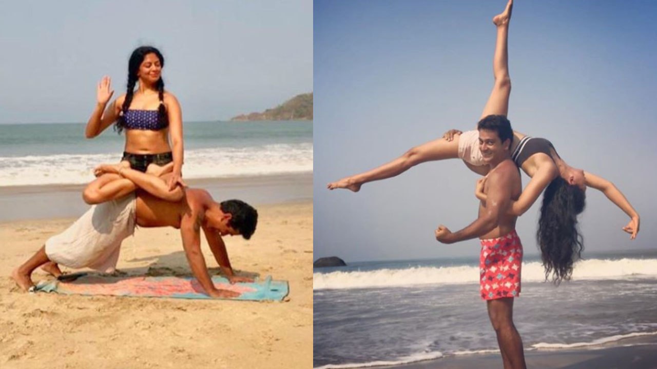 Kavita Kaushik shares her Yoga pictures with Husband; Check Out | Boldsky