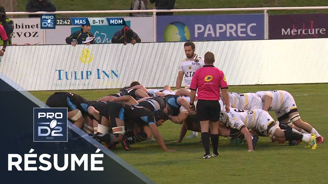 PRO D2 - Résumé Massy-Mont-de-Marsan: 24-28 - J28 - Saison 2018/2019