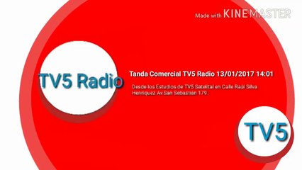 Tanda Comercial Radial TV5 Radio 13-01-2017