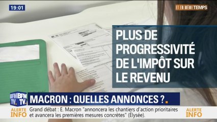 Impôts, retraites... Les pistes envisagées pour les annonces d'Emmanuel Macron après le grand débat