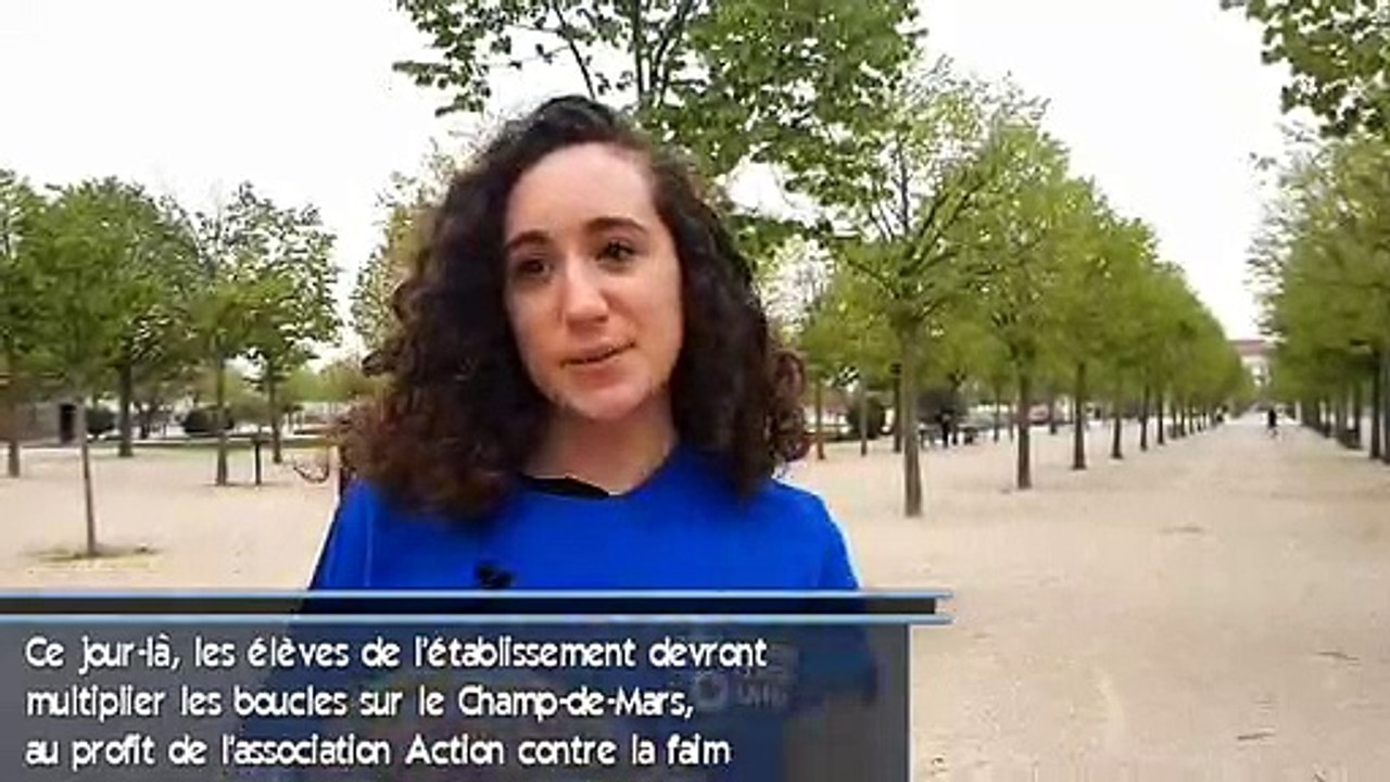 une élève de terminale du lycée émile loubet de valence organise une course au profit de l'association action contre la faim