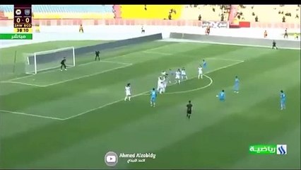 Amazing triple save by Jalal Hasan in the Iraqi league.