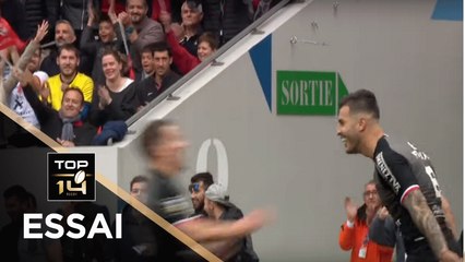 TOP 14 - Essai Sofiane GUITOUNE 1 (ST) - Toulouse - Clermont - J22 - Saison 2018/2019