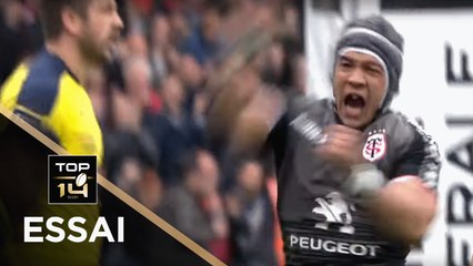 1:38 TOP 14 - Essai Cheslin KOLBE (ST) - Toulouse - Clermont - J22 - Saison 2018/2019