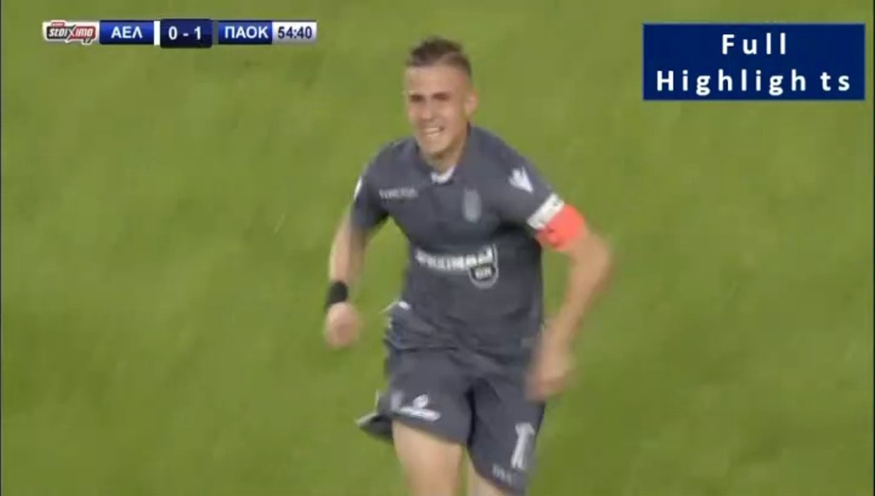AEL Larissa 1-1 PAOK - All Goals and highlights 14.04.2019