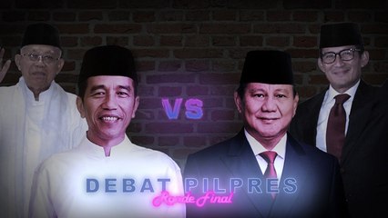 Highlight Debat Pilpres 2019 Ronde Final
