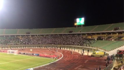 جماهير الزمالك تملأ مدرجات التالتة يمين قبل مواجهة أغادير